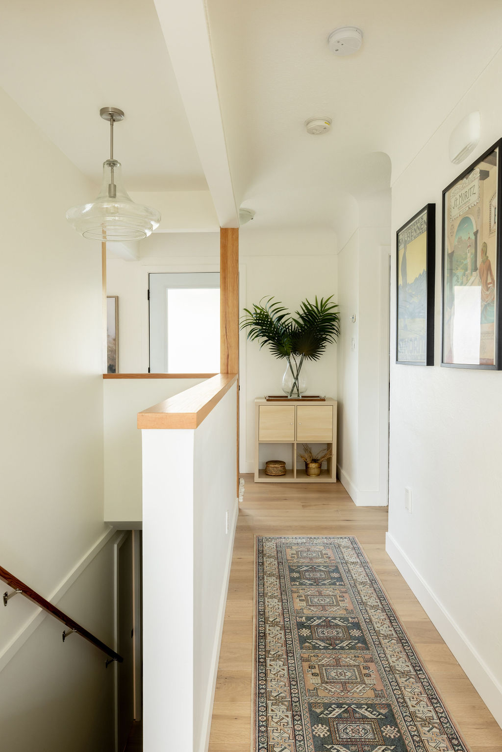 Hall and staircase in modern home